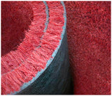 ZERBINO 100% COCCO NATURALE ROSSO