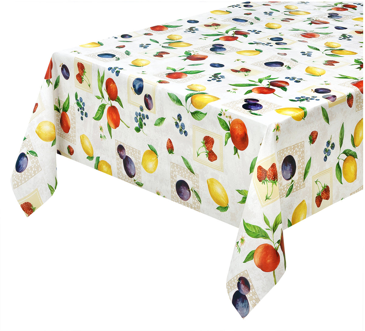 Tovaglia PVC cerata 140x400 cm - Frutti Di Bosco