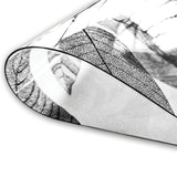 ROTOLO TOVAGLIA TRASPARENTE CRISTAL STAMPATO Foglie