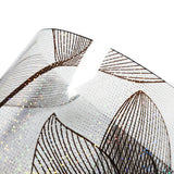 ROTOLO TOVAGLIA TRASPARENTE CRISTAL STAMPATO Fiori