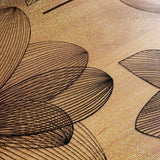 ROTOLO TOVAGLIA TRASPARENTE CRISTAL STAMPATO Fiori