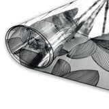 ROTOLO TOVAGLIA TRASPARENTE CRISTAL STAMPATO Fiori