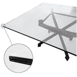 ROTOLO TOVAGLIA CRISTAL SATINATO Chiaro