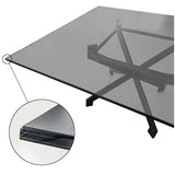 ROTOLO TOVAGLIA CRISTAL SATINATO Scuro