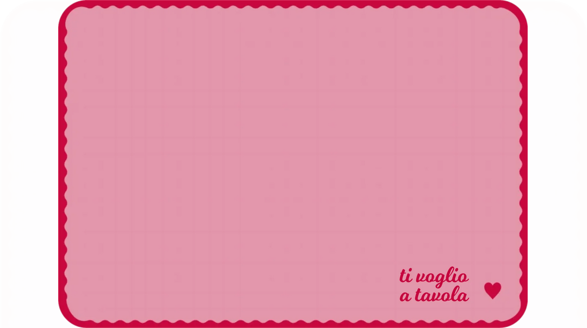 A TAVOLA CON AMORE