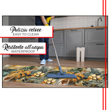 ROTOLO PVC ALBA - FOGLIE ORO