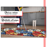 ROTOLO PVC ALBA - FIORI DIPINTI