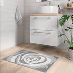 TAPPETO COTONE BAGNO ROSE