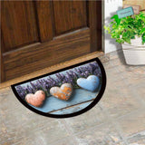 ZERBINO GOMMA LAVANDA E CUORI