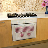 COPRIFORNO CUORE ROSSO 3D