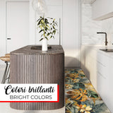 ROTOLO PVC ALBA - FOGLIE ORO