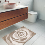 TAPPETO COTONE BAGNO ROSE