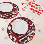 SOTTOPIATTI NATALE IN PVC - B