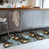 ROTOLO PVC AURORA - PALLINE DORATE