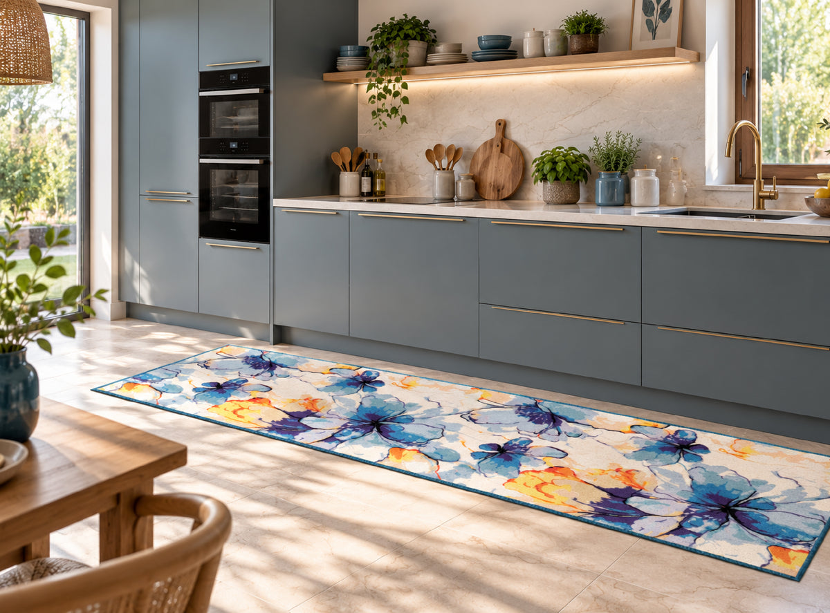 TAPPETO CUCINA FLOWERS Lineare