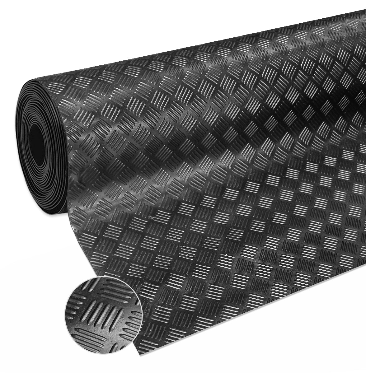 TAPPETO | ZERBINO GOMMA LAMIERA H 100 cm