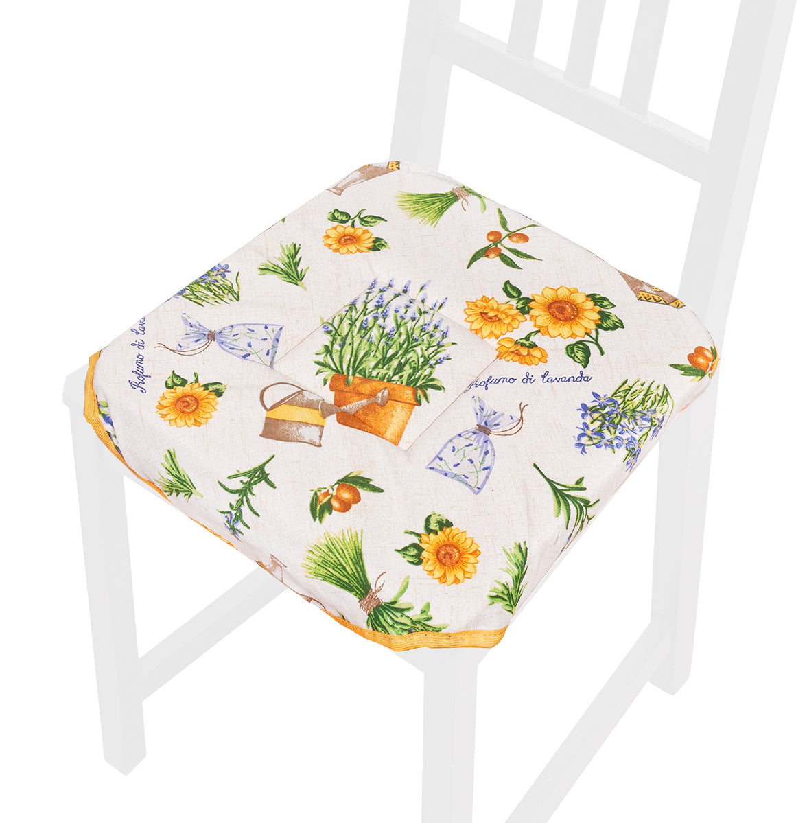 COORDINATO TOVAGLIA CUSCINO LAVANDA SHABBY CHIC