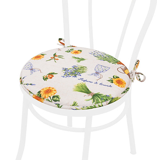 COORDINATO TOVAGLIA CUSCINO LAVANDA SHABBY CHIC
