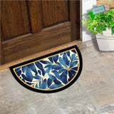 ZERBINO GOMMA ASTRATTO BLU