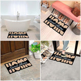 ZERBINO GOMMA HOME SWEET HOME