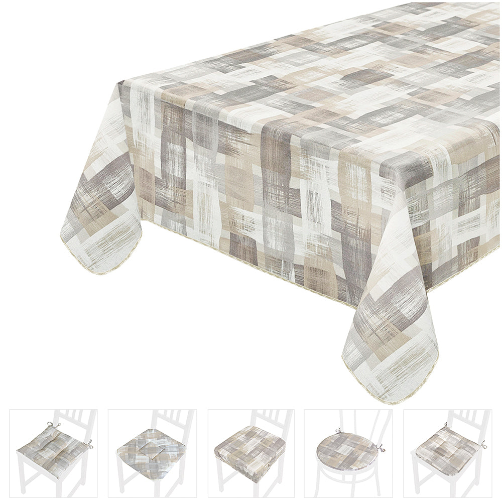 COORDINATO TOVAGLIA CUSCINO VENEZIANO COTONE