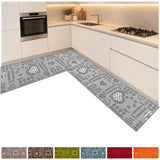 TAPPETO CUCINA CUORI FANTASIA Angolare