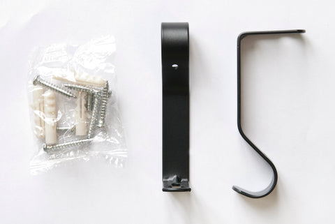 Kit bastone per tenda estensibile da 40 a 70 cm palla in ferro nero opaco 12 mm INSPIRE | Leroy Merlin Kit bastone per tenda estensibile da 40 a 70 cm palla in ferro nero opaco 12 mm INSPIRE | Leroy Merlin