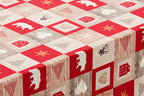 TOVAGLIA CERATA SHABBY CHRISTMAS