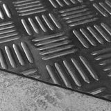 TAPPETO | ZERBINO GOMMA LAMIERA H 100 cm