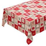 TOVAGLIA CERATA SHABBY CHRISTMAS