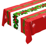 TOVAGLIA CERATA ADDOBBI DI NATALE