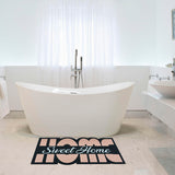 ZERBINO GOMMA HOME SWEET HOME