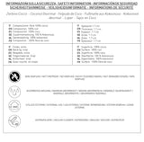 ZERBINO 100% COCCO COLORATO