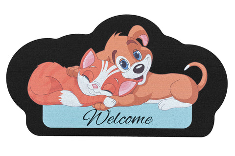 ZERBINO GOMMA CANE E GATTO