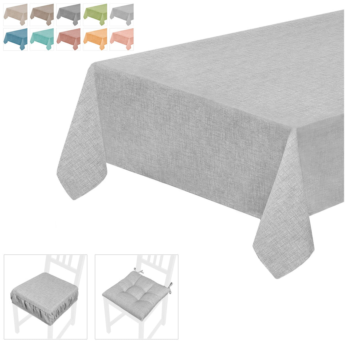 COORDINATO TOVAGLIA CUSCINO PASTELLO COTONE