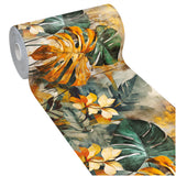 ROTOLO PVC ALBA - FOGLIE ORO