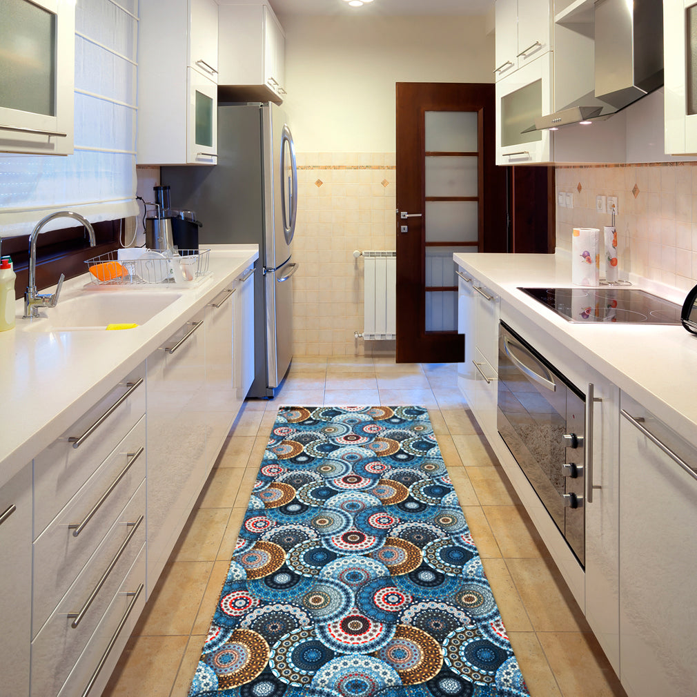 TAPPETO HOME LIVING BLUE - Arrediamo Insieme Nel Web