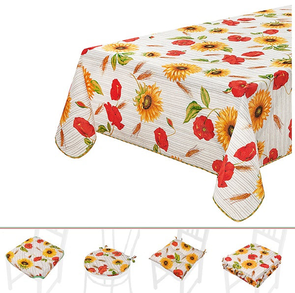 COORDINATO TOVAGLIA CUSCINO FLOWERS – Arrediamo