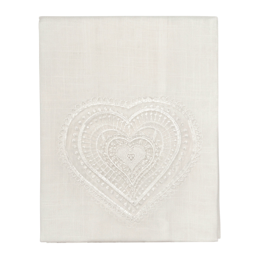COPPIA DI TENDE CUORE PIZZO