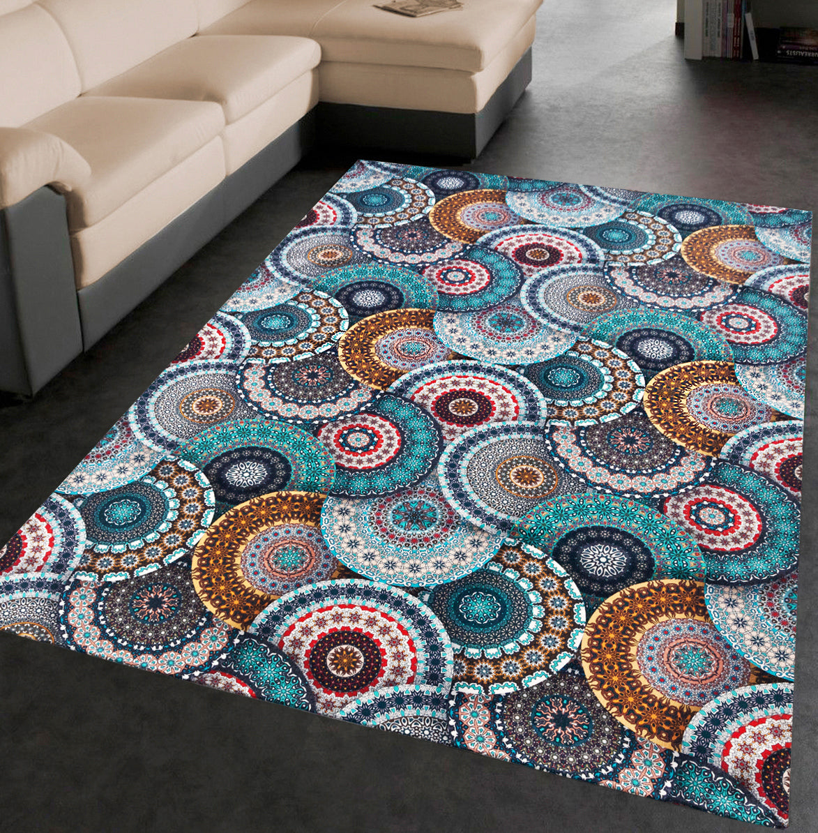 TAPPETO HOME LIVING BLUE - Arrediamo Insieme Nel Web