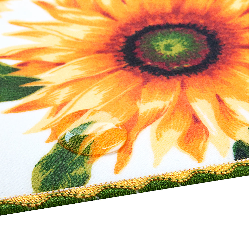 COORDINATO TOVAGLIA CUSCINO GIRASOLI