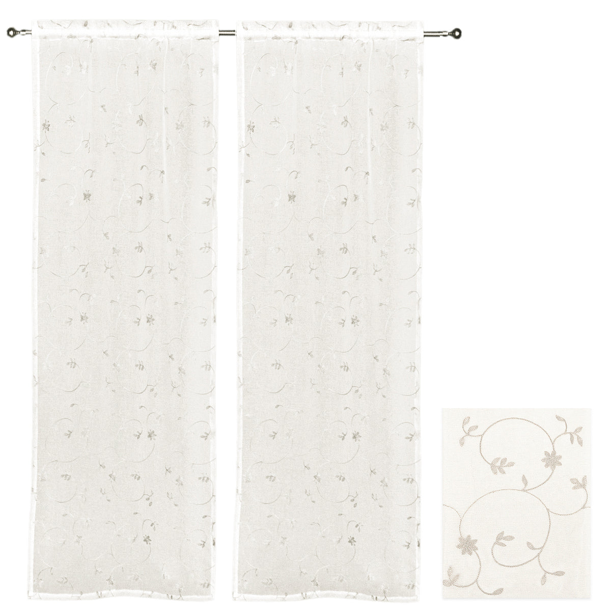 COPPIA DI TENDE DECO'