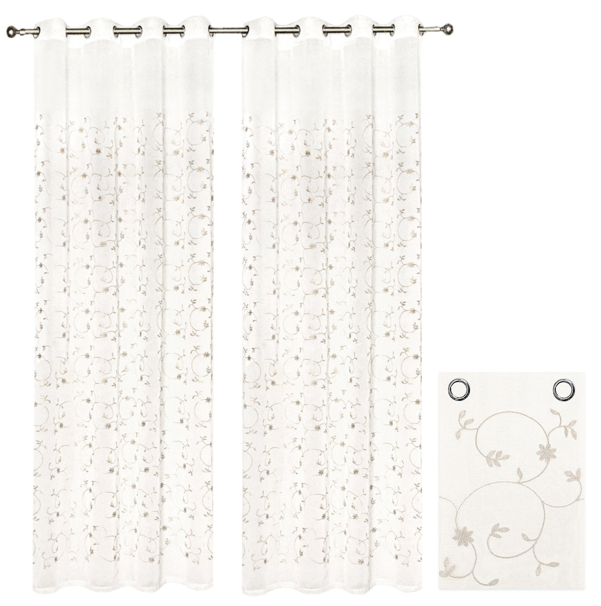 COPPIA DI TENDE DECO'